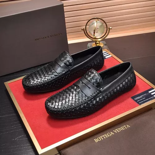 Cheap Bottega Veneta BV Leather Shoes For Men #1273818 Replica Wholesale [$92.00 USD] [ITEM#1273818] on Replica Bottega Veneta BV Leather Shoes