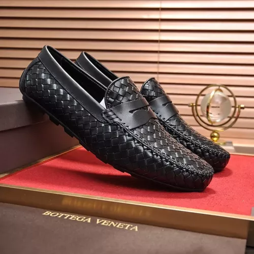 Cheap Bottega Veneta BV Leather Shoes For Men #1273818 Replica Wholesale [$92.00 USD] [ITEM#1273818] on Replica Bottega Veneta BV Leather Shoes