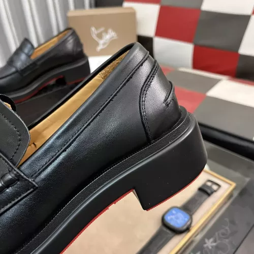 Cheap Christian Louboutin Leather Shoes For Men #1273843 Replica Wholesale [$135.00 USD] [ITEM#1273843] on Replica Christian Louboutin Leather Shoes