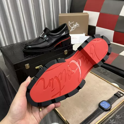 Cheap Christian Louboutin Leather Shoes For Men #1273848 Replica Wholesale [$145.00 USD] [ITEM#1273848] on Replica Christian Louboutin Leather Shoes