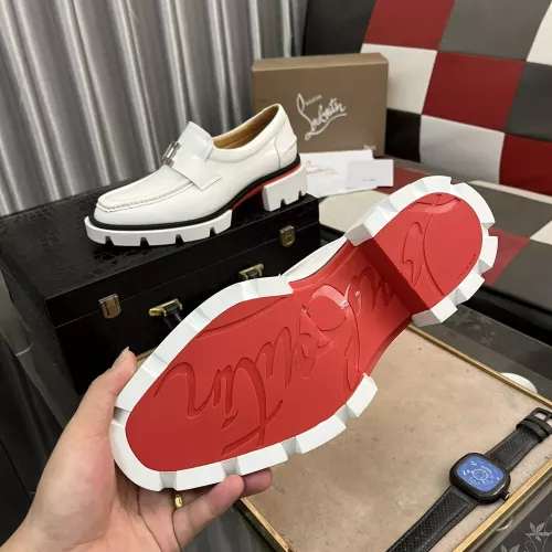 Cheap Christian Louboutin Leather Shoes For Men #1273849 Replica Wholesale [$145.00 USD] [ITEM#1273849] on Replica Christian Louboutin Leather Shoes