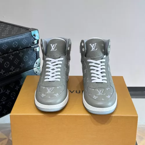 Cheap Louis Vuitton High Tops Shoes For Men #1273917 Replica Wholesale [$80.00 USD] [ITEM#1273917] on Replica Louis Vuitton High Tops Shoes