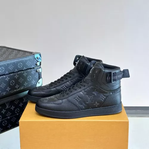 Cheap Louis Vuitton High Tops Shoes For Men #1273918 Replica Wholesale [$80.00 USD] [ITEM#1273918] on Replica Louis Vuitton High Tops Shoes