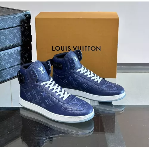 Cheap Louis Vuitton High Tops Shoes For Men #1273920 Replica Wholesale [$80.00 USD] [ITEM#1273920] on Replica Louis Vuitton High Tops Shoes