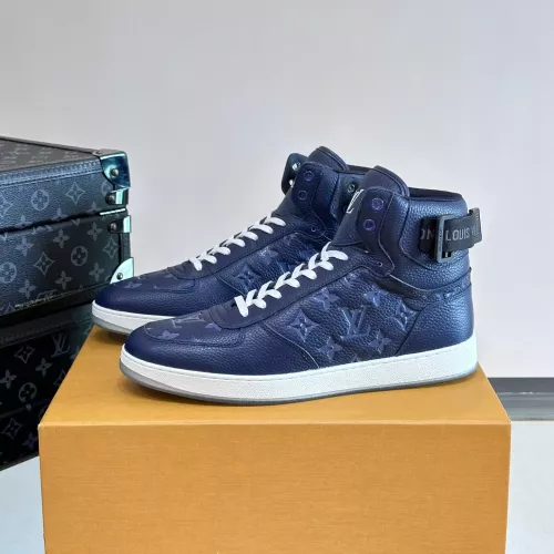 Cheap Louis Vuitton High Tops Shoes For Men #1273920 Replica Wholesale [$80.00 USD] [ITEM#1273920] on Replica Louis Vuitton High Tops Shoes