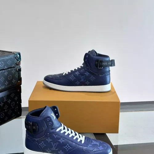 Cheap Louis Vuitton High Tops Shoes For Men #1273920 Replica Wholesale [$80.00 USD] [ITEM#1273920] on Replica Louis Vuitton High Tops Shoes