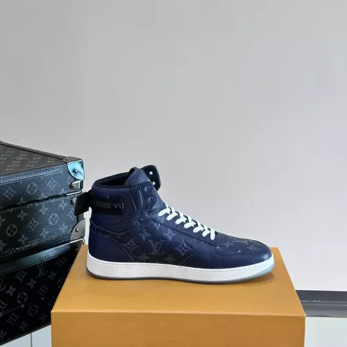 Cheap Louis Vuitton High Tops Shoes For Men #1273920 Replica Wholesale [$80.00 USD] [ITEM#1273920] on Replica Louis Vuitton High Tops Shoes