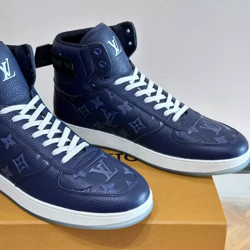 Cheap Louis Vuitton High Tops Shoes For Men #1273920 Replica Wholesale [$80.00 USD] [ITEM#1273920] on Replica Louis Vuitton High Tops Shoes