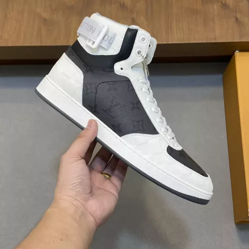 Cheap Louis Vuitton High Tops Shoes For Men #1273927 Replica Wholesale [$80.00 USD] [ITEM#1273927] on Replica Louis Vuitton High Tops Shoes