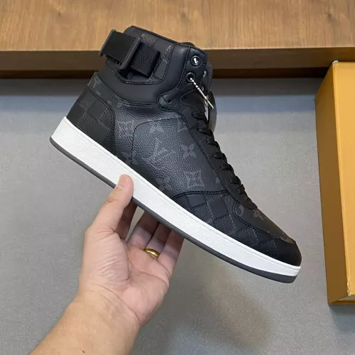 Cheap Louis Vuitton High Tops Shoes For Men #1273928 Replica Wholesale [$80.00 USD] [ITEM#1273928] on Replica Louis Vuitton High Tops Shoes