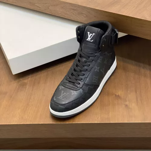 Cheap Louis Vuitton High Tops Shoes For Men #1273928 Replica Wholesale [$80.00 USD] [ITEM#1273928] on Replica Louis Vuitton High Tops Shoes