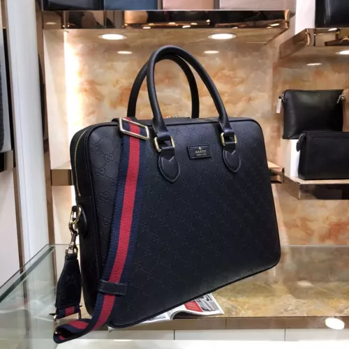 Cheap Gucci AAA Man Handbags #1273985 Replica Wholesale [$182.00 USD] [ITEM#1273985] on Replica Gucci AAA Man Handbags