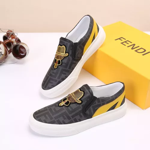 Cheap Fendi Casual Shoes For Men #1274029 Replica Wholesale [$68.00 USD] [ITEM#1274029] on Replica Fendi Casual Shoes