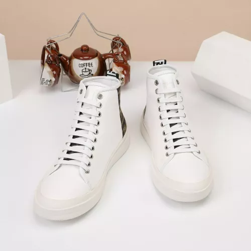 Cheap Fendi High Tops Casual Shoes For Men #1274036 Replica Wholesale [$76.00 USD] [ITEM#1274036] on Replica Fendi High Tops Casual Shoes