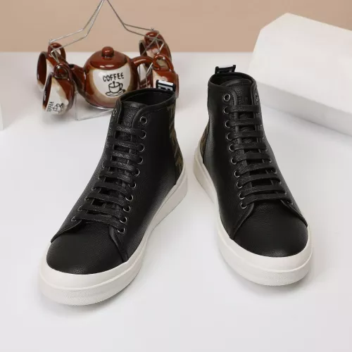 Cheap Fendi High Tops Casual Shoes For Men #1274037 Replica Wholesale [$76.00 USD] [ITEM#1274037] on Replica Fendi High Tops Casual Shoes