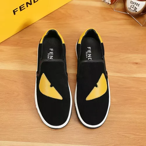 Cheap Fendi Casual Shoes For Men #1274042 Replica Wholesale [$64.00 USD] [ITEM#1274042] on Replica Fendi Casual Shoes