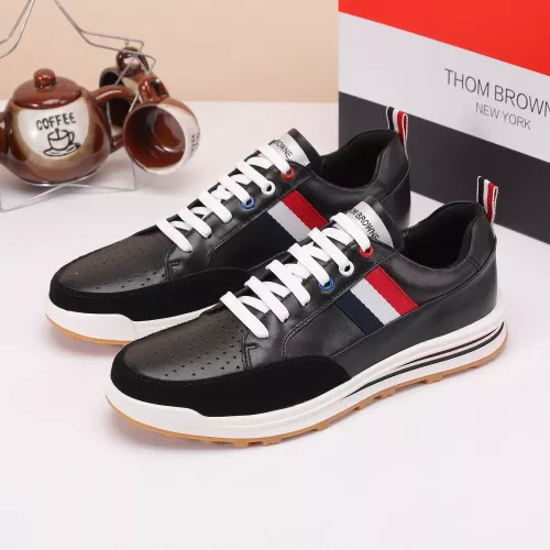 Cheap Thom Browne TB Casual Shoes For Men #1274058 Replica Wholesale [$76.00 USD] [ITEM#1274058] on Replica Thom Browne TB Casual Shoes