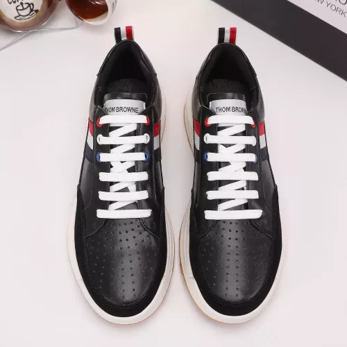 Cheap Thom Browne TB Casual Shoes For Men #1274058 Replica Wholesale [$76.00 USD] [ITEM#1274058] on Replica Thom Browne TB Casual Shoes