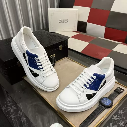 Cheap Alexander McQueen Casual Shoes For Men #1274095 Replica Wholesale [$98.00 USD] [ITEM#1274095] on Replica Alexander McQueen Casual Shoes