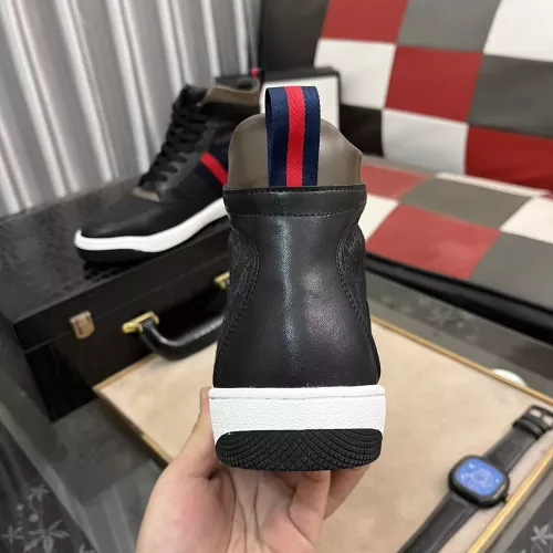 Cheap Gucci High Tops Shoes For Men #1274150 Replica Wholesale [$80.00 USD] [ITEM#1274150] on Replica Gucci High Tops Shoes