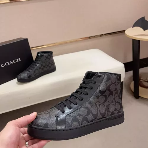 Cheap Coach High Tops Shoes For Men #1274263 Replica Wholesale [$82.00 USD] [ITEM#1274263] on Replica Coach High Tops Shoes