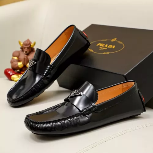 Cheap Prada Leather Shoes For Men #1274265 Replica Wholesale [$72.00 USD] [ITEM#1274265] on Replica Prada Leather Shoes