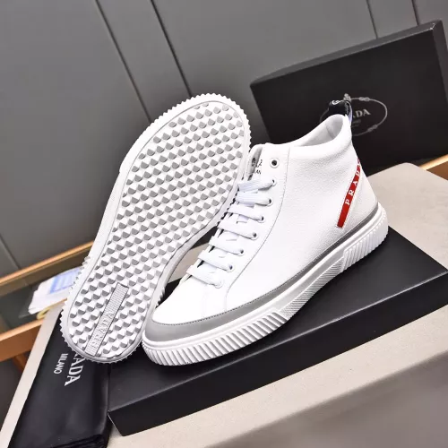 Cheap Prada High Top Shoes For Men #1274294 Replica Wholesale [$82.00 USD] [ITEM#1274294] on Replica Prada High Top Shoes