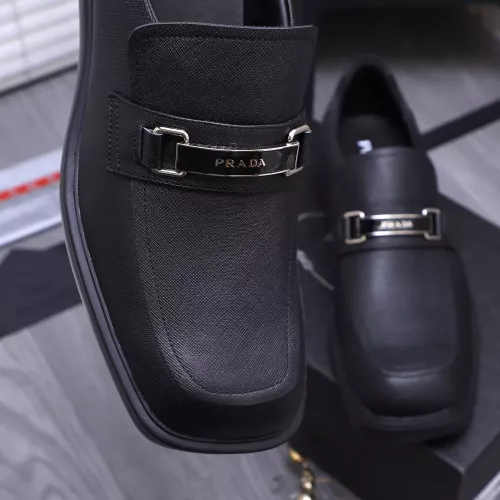 Cheap Prada Leather Shoes For Men #1274391 Replica Wholesale [$96.00 USD] [ITEM#1274391] on Replica Prada Leather Shoes