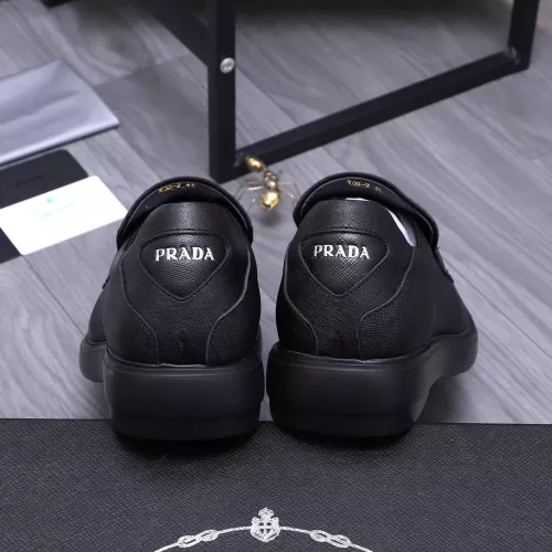 Cheap Prada Leather Shoes For Men #1274391 Replica Wholesale [$96.00 USD] [ITEM#1274391] on Replica Prada Leather Shoes