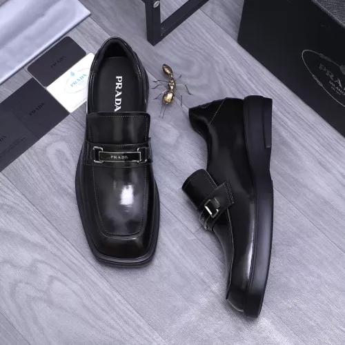 Cheap Prada Leather Shoes For Men #1274396 Replica Wholesale [$96.00 USD] [ITEM#1274396] on Replica Prada Leather Shoes