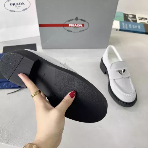 Cheap Prada Leather Shoes For Women #1274398 Replica Wholesale [$98.00 USD] [ITEM#1274398] on Replica Prada Leather Shoes