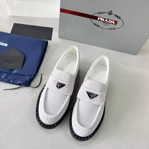 Cheap Prada Leather Shoes For Men #1274399 Replica Wholesale [$98.00 USD] [ITEM#1274399] on Replica Prada Leather Shoes