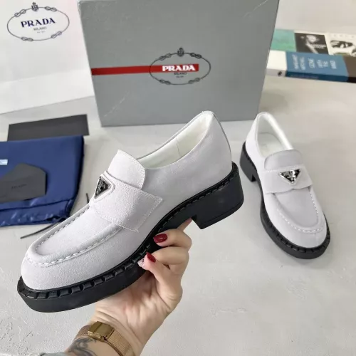 Cheap Prada Leather Shoes For Men #1274399 Replica Wholesale [$98.00 USD] [ITEM#1274399] on Replica Prada Leather Shoes