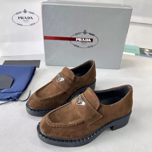 Cheap Prada Leather Shoes For Men #1274407 Replica Wholesale [$98.00 USD] [ITEM#1274407] on Replica Prada Leather Shoes