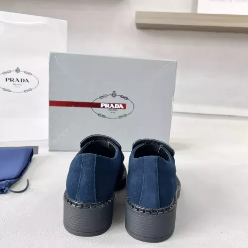 Cheap Prada Leather Shoes For Women #1274408 Replica Wholesale [$98.00 USD] [ITEM#1274408] on Replica Prada Leather Shoes