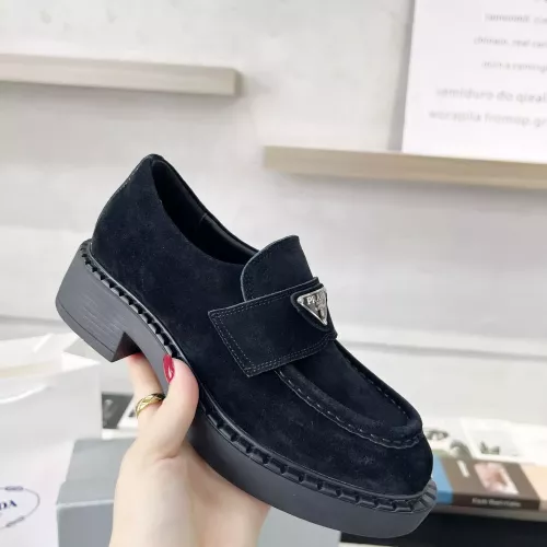 Cheap Prada Leather Shoes For Men #1274411 Replica Wholesale [$98.00 USD] [ITEM#1274411] on Replica Prada Leather Shoes