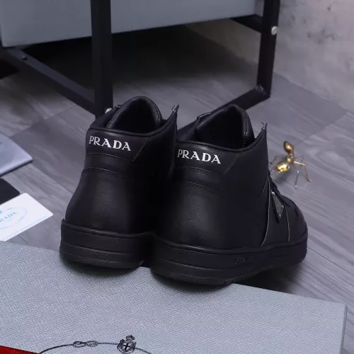 Cheap Prada High Top Shoes For Women #1274416 Replica Wholesale [$105.00 USD] [ITEM#1274416] on Replica Prada High Top Shoes