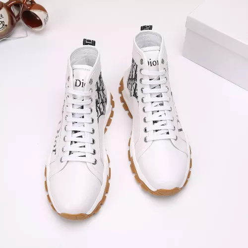 Cheap Christian Dior High Top Shoes For Women #1274435 Replica Wholesale [$82.00 USD] [ITEM#1274435] on Replica Christian Dior High Top Shoes