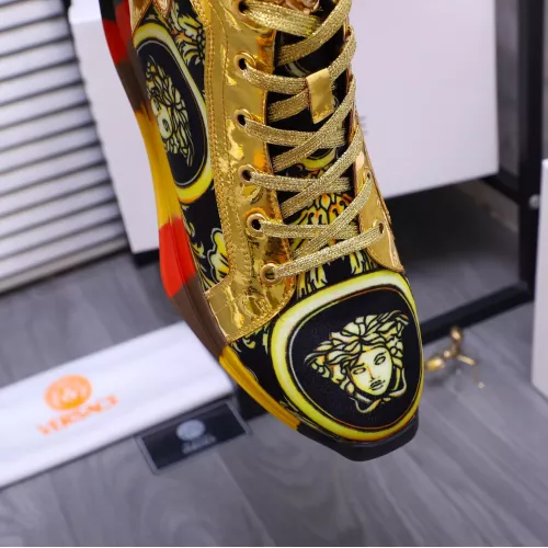 Cheap Versace High Tops Shoes For Women #1274452 Replica Wholesale [$76.00 USD] [ITEM#1274452] on Replica Versace High Tops Shoes