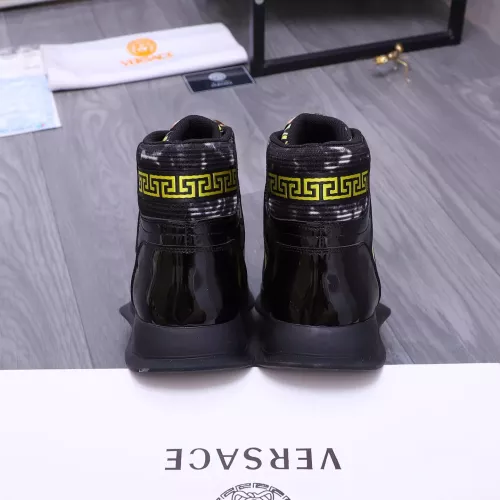 Cheap Versace High Tops Shoes For Women #1274453 Replica Wholesale [$76.00 USD] [ITEM#1274453] on Replica Versace High Tops Shoes