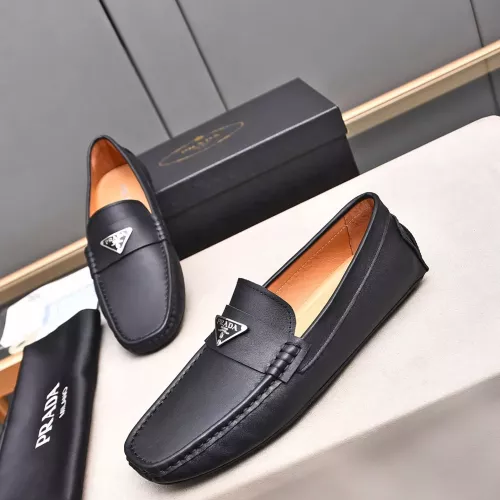 Cheap Prada Leather Shoes For Men #1274606 Replica Wholesale [$76.00 USD] [ITEM#1274606] on Replica Prada Leather Shoes