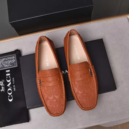 Cheap Coach Leather Shoes For Men #1274614 Replica Wholesale [$76.00 USD] [ITEM#1274614] on Replica Dirk Bikkembergs Shoes