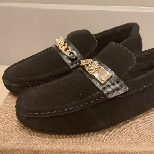 Cheap Versace Leather Shoes For Men #1274749 Replica Wholesale [$72.00 USD] [ITEM#1274749] on Replica Versace Leather Shoes