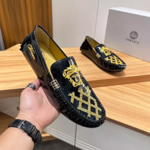 Cheap Versace Leather Shoes For Men #1274751 Replica Wholesale [$68.00 USD] [ITEM#1274751] on Replica Versace Leather Shoes