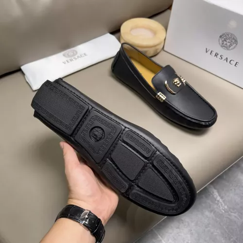 Cheap Versace Leather Shoes For Men #1274763 Replica Wholesale [$68.00 USD] [ITEM#1274763] on Replica Versace Leather Shoes