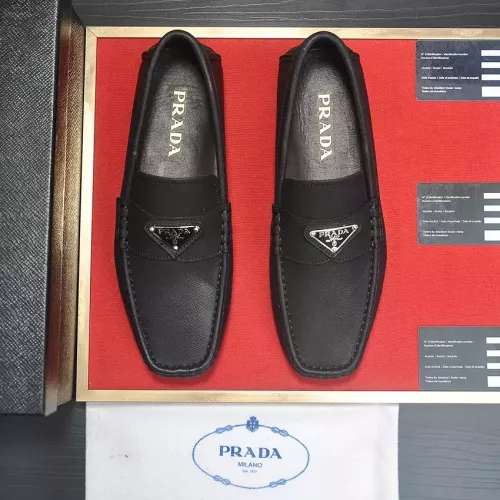 Cheap Prada Leather Shoes For Men #1274983 Replica Wholesale [$80.00 USD] [ITEM#1274983] on Replica Prada Leather Shoes