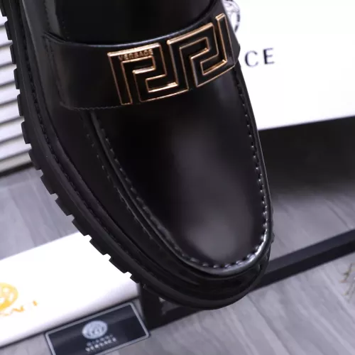 Cheap Versace Leather Shoes For Men #1275009 Replica Wholesale [$88.00 USD] [ITEM#1275009] on Replica Versace Leather Shoes