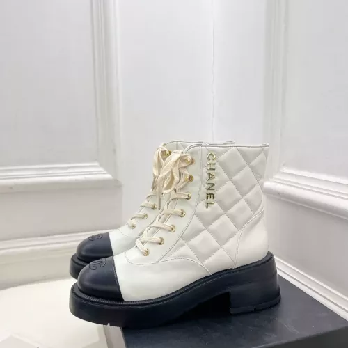 Cheap Chanel Boots For Women #1275178 Replica Wholesale [$135.00 USD] [ITEM#1275178] on Replica Chanel Boots