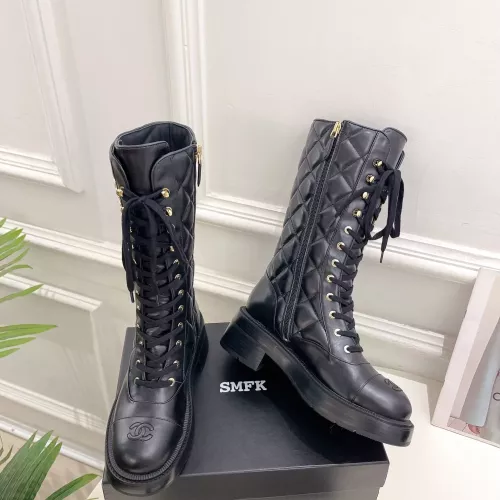 Cheap Chanel Boots For Women #1275184 Replica Wholesale [$172.00 USD] [ITEM#1275184] on Replica Chanel Boots