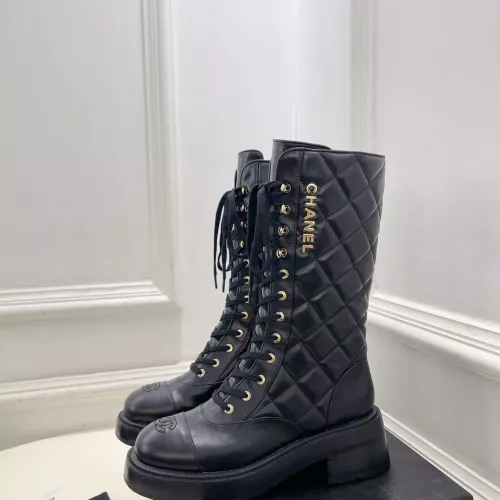 Cheap Chanel Boots For Women #1275184 Replica Wholesale [$172.00 USD] [ITEM#1275184] on Replica Chanel Boots